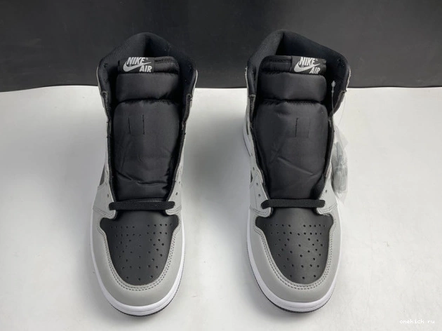 Rep Onekick White Grey 1 555088-035 Jordan Air Smoke Light High Black Retro 0608
